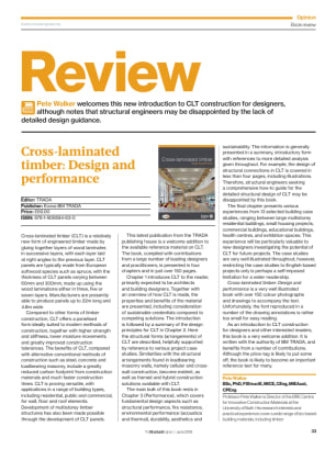 Book review: Cross-laminated timber: Design and performance