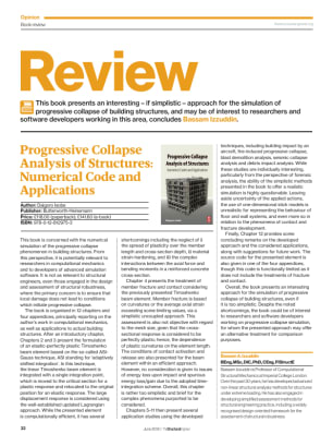 Book review: Progressive Collapse Analysis of Structures: Numerical Code and Applications