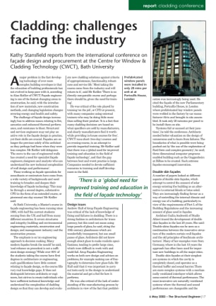 Cladding: challenges facing the industry