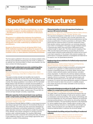 Spotlight on Structures (January 2015)