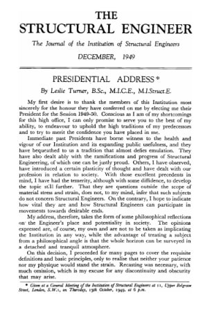 Presidential Address