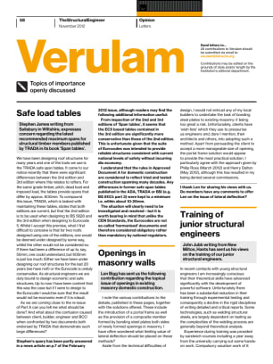 Verulam (readers' letters – November 2012)