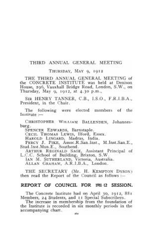 Third Annual General Meeting
