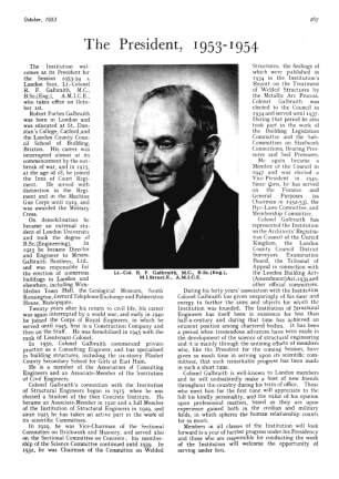 The President 1953- I 954