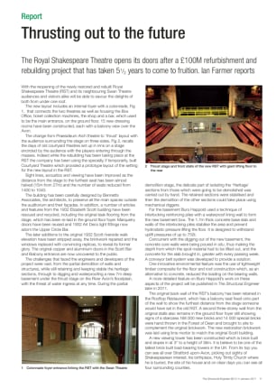 Royal Shakespeare Theatre: Thrusting out to the future