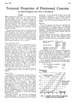 Torsional Properties of Prestressed Concrete