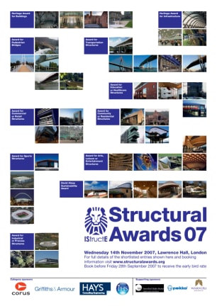 Flyer: Structural Awards 2007