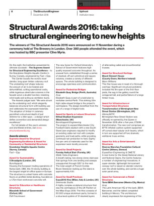 Structural Awards 2016: taking structural engineering to new heights