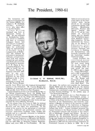 The President, 1960-61
