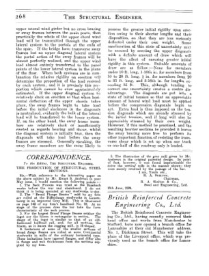 Discussion on The Production of Structural Steel Sections by Ewart S. Andrews