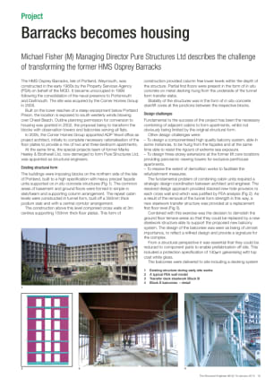 Barracks becomes housing