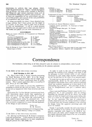Correspondence Draft Revision to B.S. 449