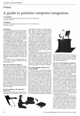 A Guide to Painless Computer-Integration