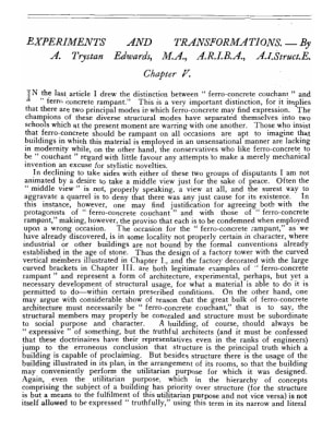Experiments and Transformations. Chapter V