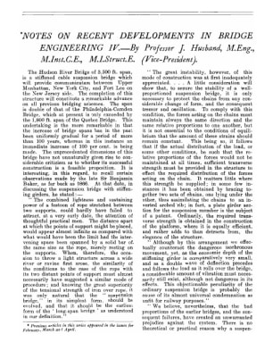 Notes on Recent Developments in Bridge Engineering IV