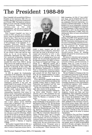 The President 1988 - 89
