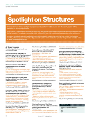 Spotlight on Structures (January 2017)