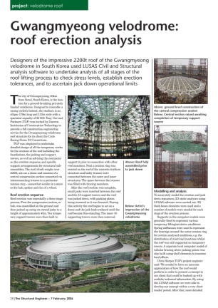 project: velodrome roof