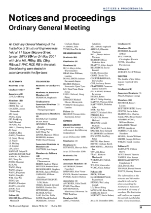 Notices and proceedings Ordinary General Meeting