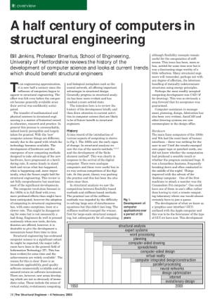 A half century of computers in