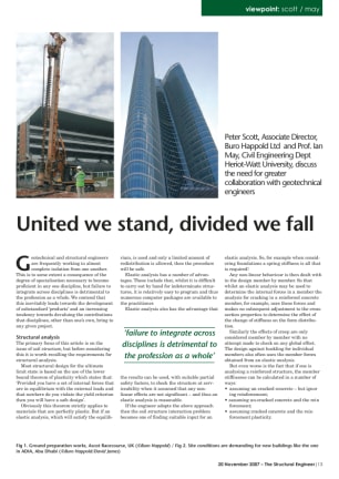 United we stand, divided we fall