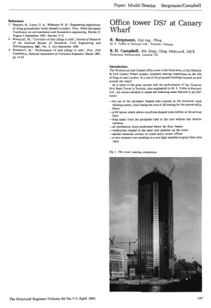 Office Tower DS7 at Canary Wharf