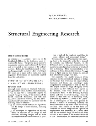 Structural Engineering Research