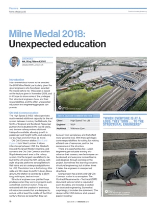 Milne Medal 2018: Unexpected education
