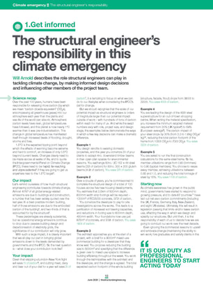 The structural engineer's responsibility in this climate emergency