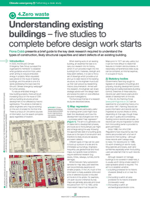 Understanding existing buildings – five studies to complete before design work starts