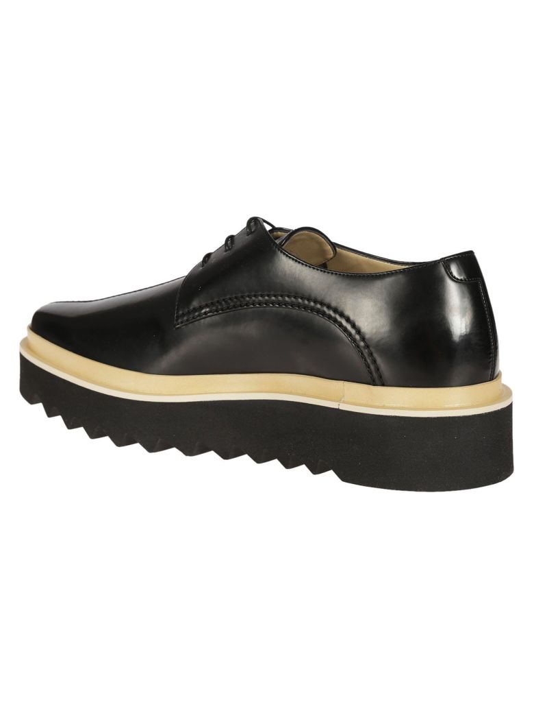STELLA MCCARTNEY Faux-Leather Platform Derby Shoes in Black Multi ...