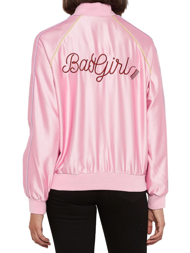 CHIARA FERRAGNI - Bad Girl Bomber Jacket in Pink | ModeSens