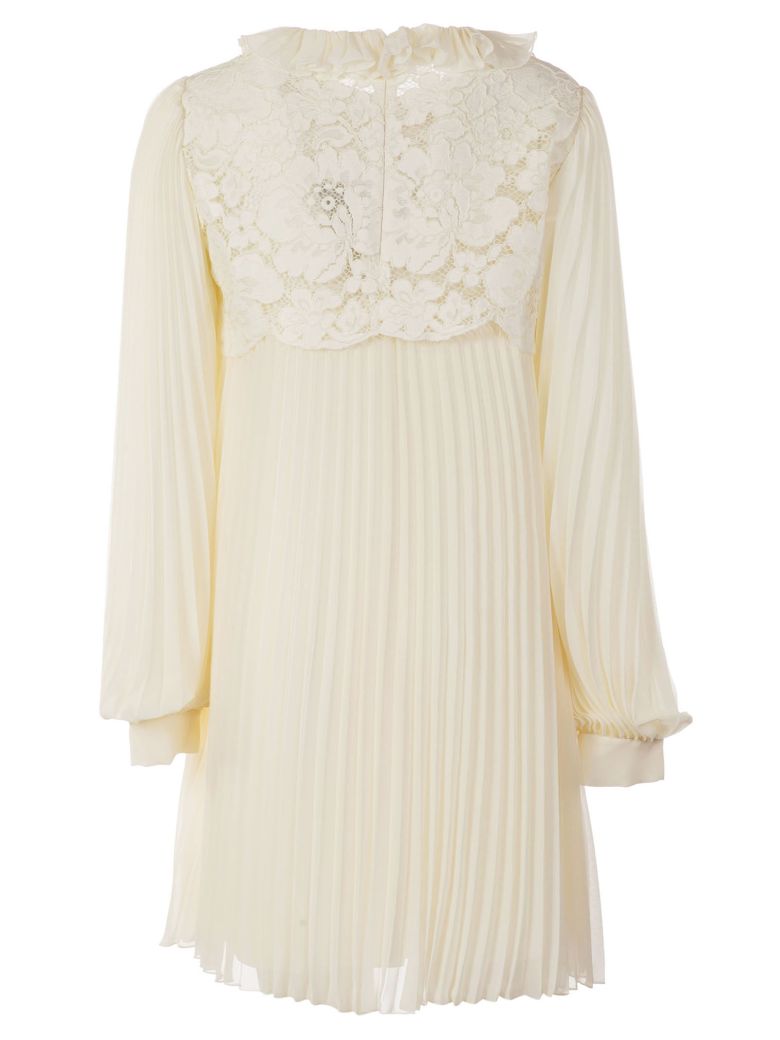PHILOSOPHY DI LORENZO SERAFINI White Polyester Dress | ModeSens