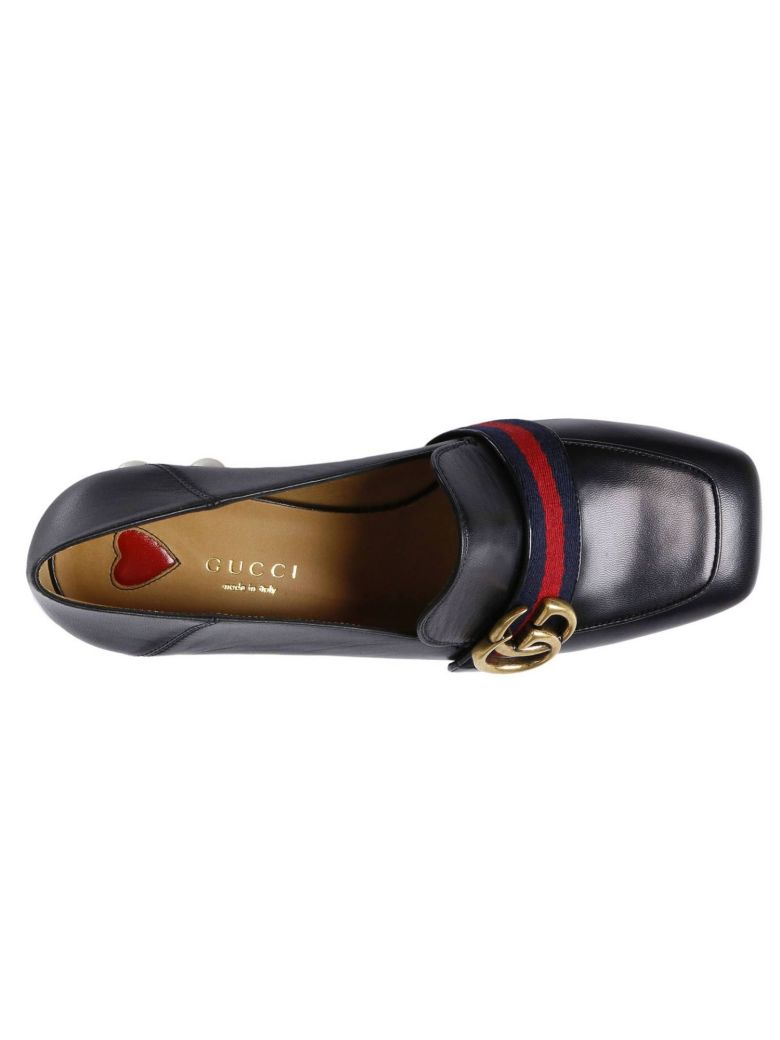gucci peyton pearl pump