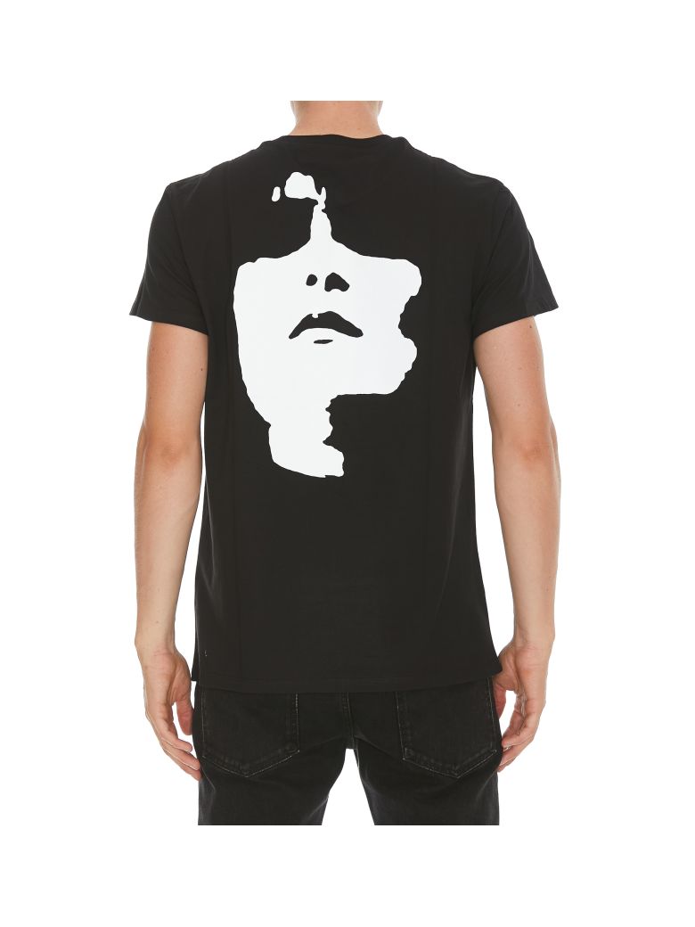 NEIL BARRETT Siouxsie Sioux Face Graphic T-Shirt in Black | ModeSens