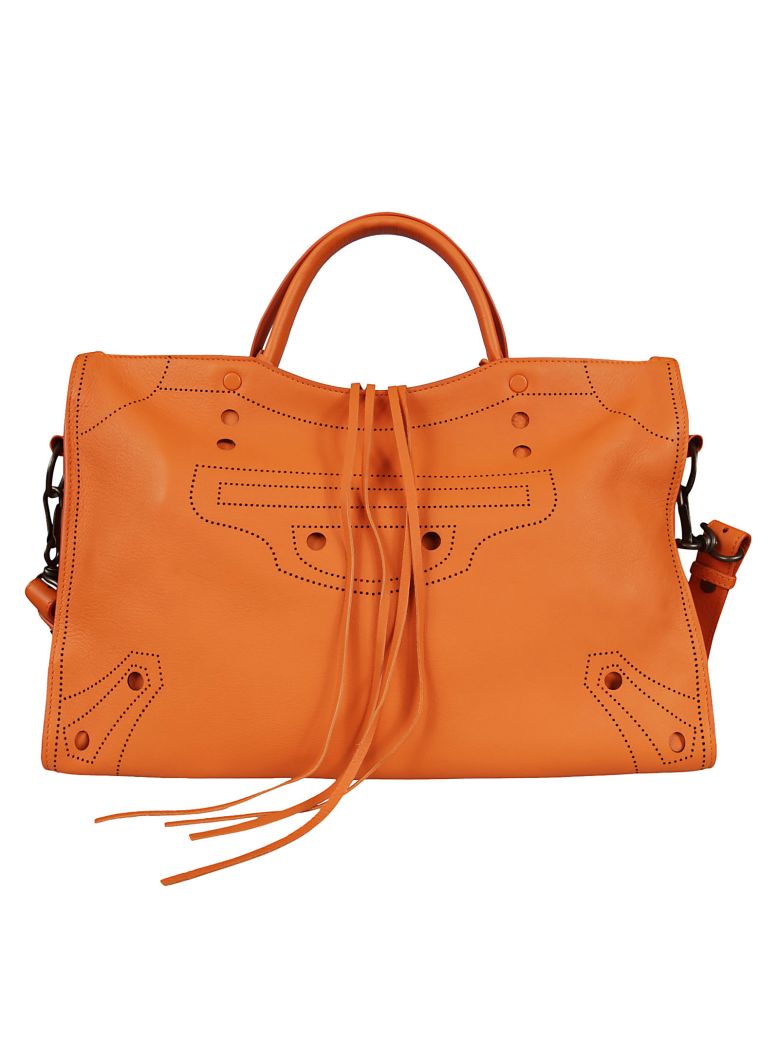 balenciaga tote bag orange