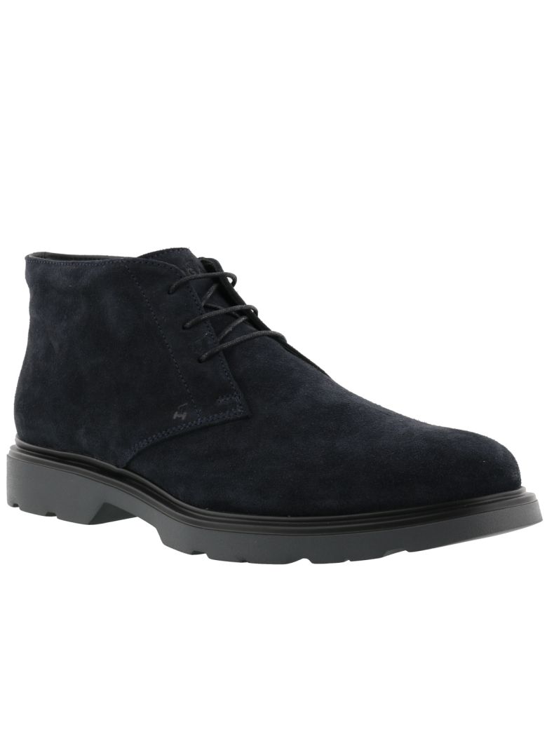 HOGAN H304 Laced Up Shoe in Midnight | ModeSens