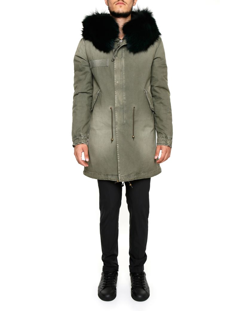 MR & MRS ITALY Long Parka in Camu Army Spruce|Verde | ModeSens