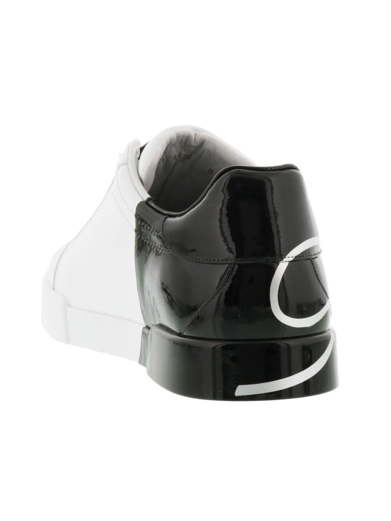 portofino sneakers in leather and patent