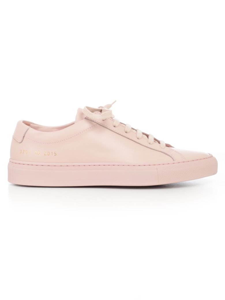 COMMON PROJECTS ACHILLES LEATHER LOW-TOP SNEAKER, BLUSH | ModeSens