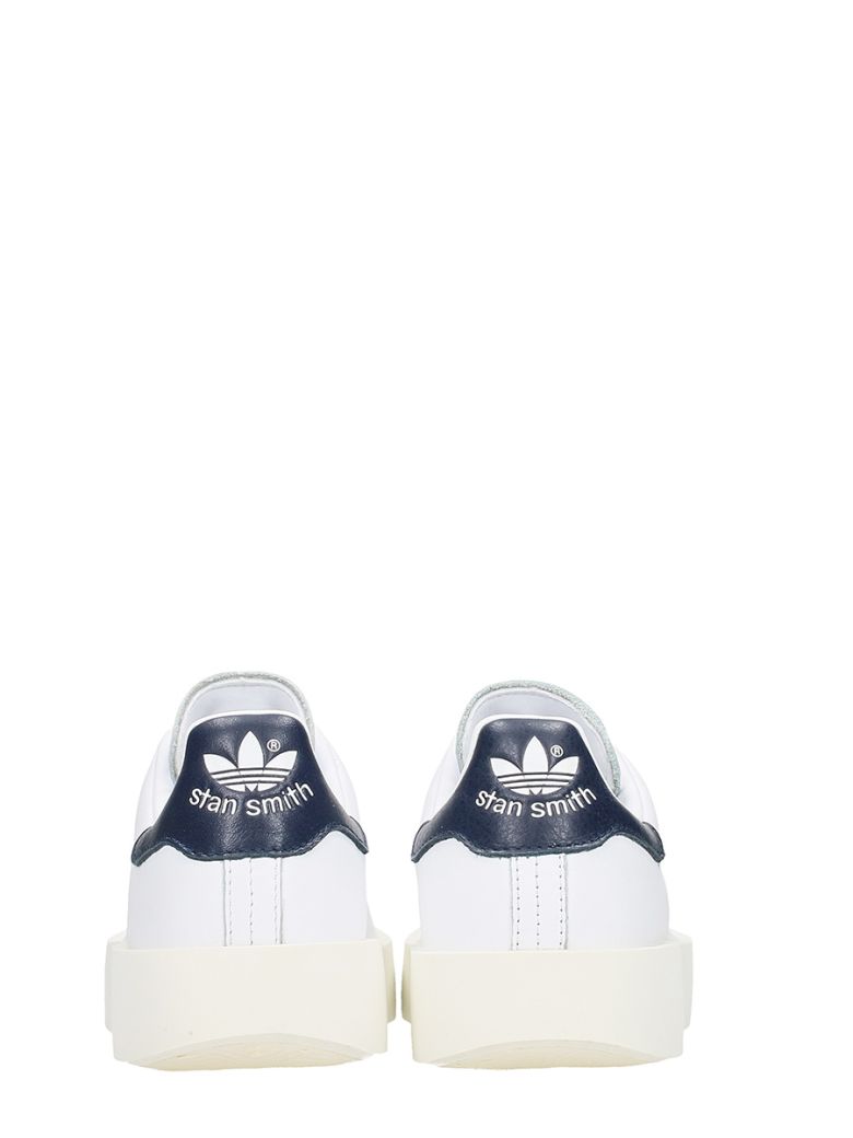 ADIDAS ORIGINALS STAN SMITH PLATFORM LEATHER SNEAKERS, WHITE | ModeSens