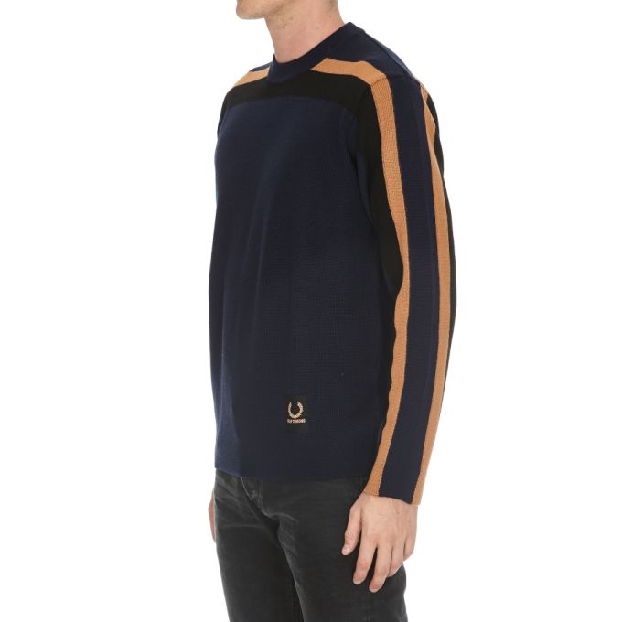 Fred Perry By Raf Simons Stripe Jumper展示图