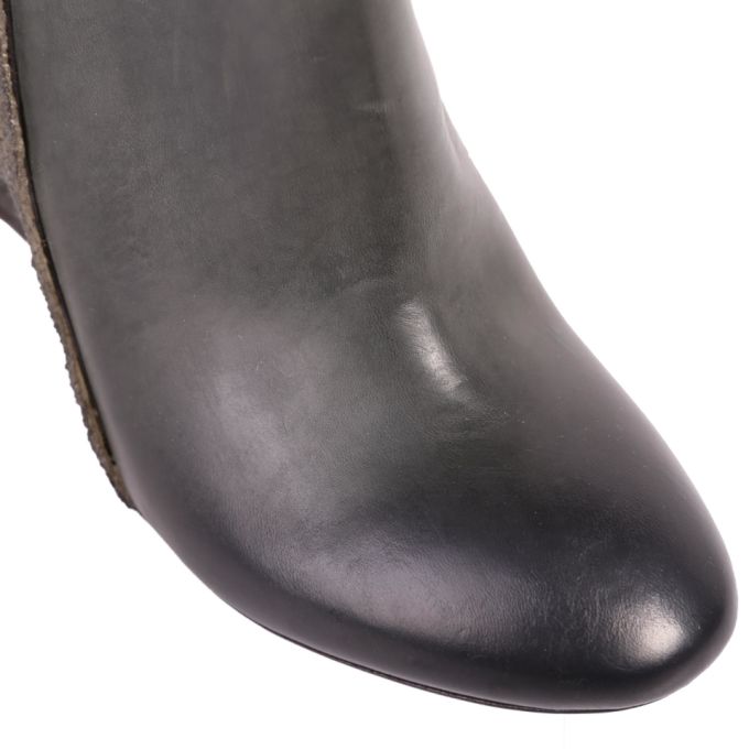 Roberto del Carlo Leather Ancle Boots展示图