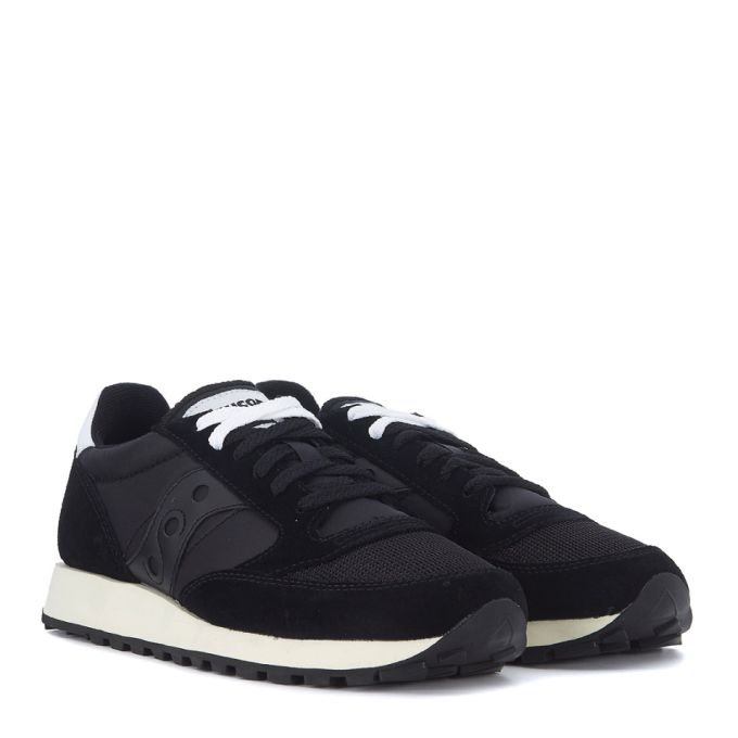 Sneaker Saucony Jazz In Black Suede And Fabric展示图