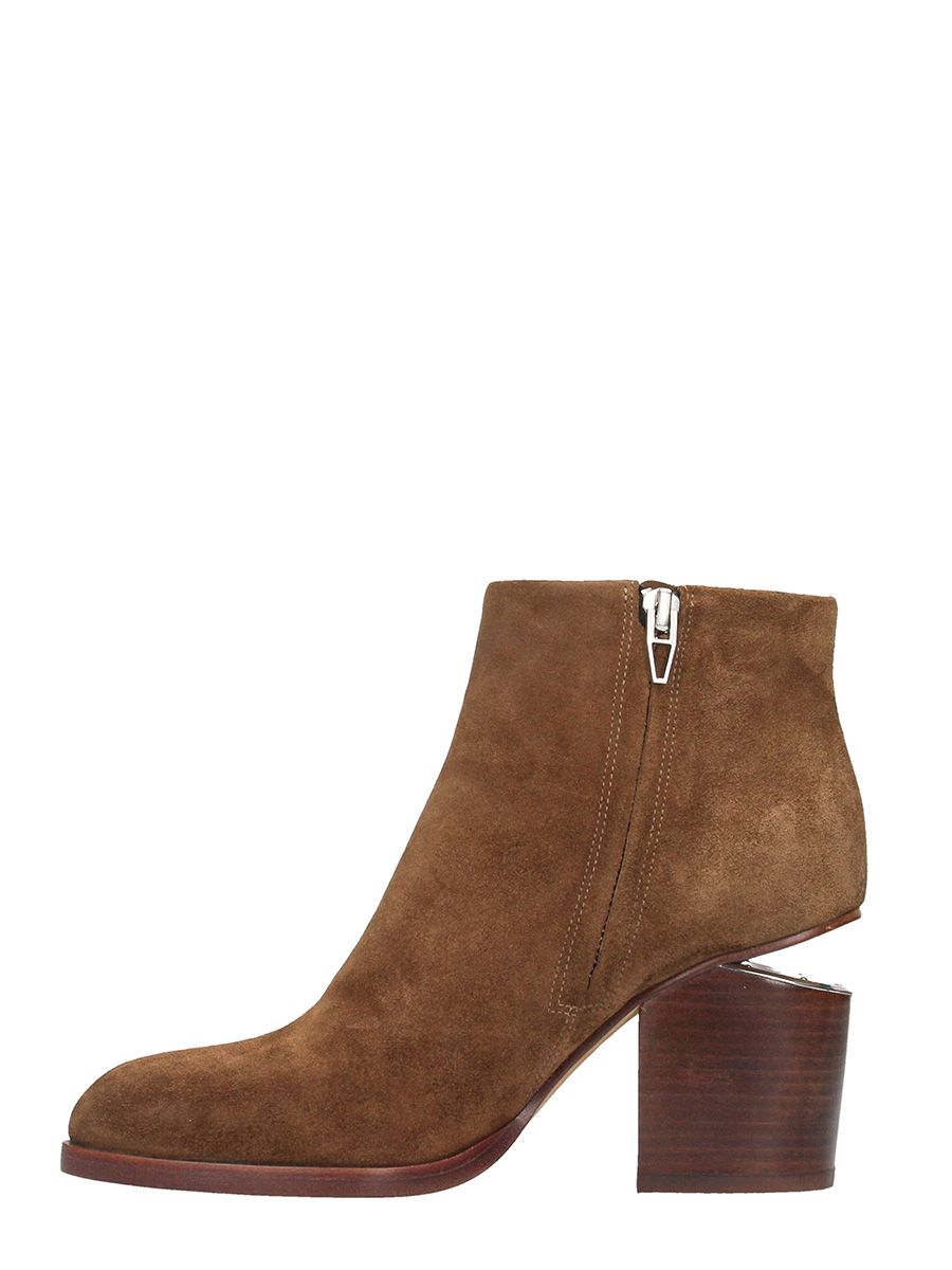 Alexander Wang - Alexander Wang Gabi Brown Suede Ankle Boot - brown ...