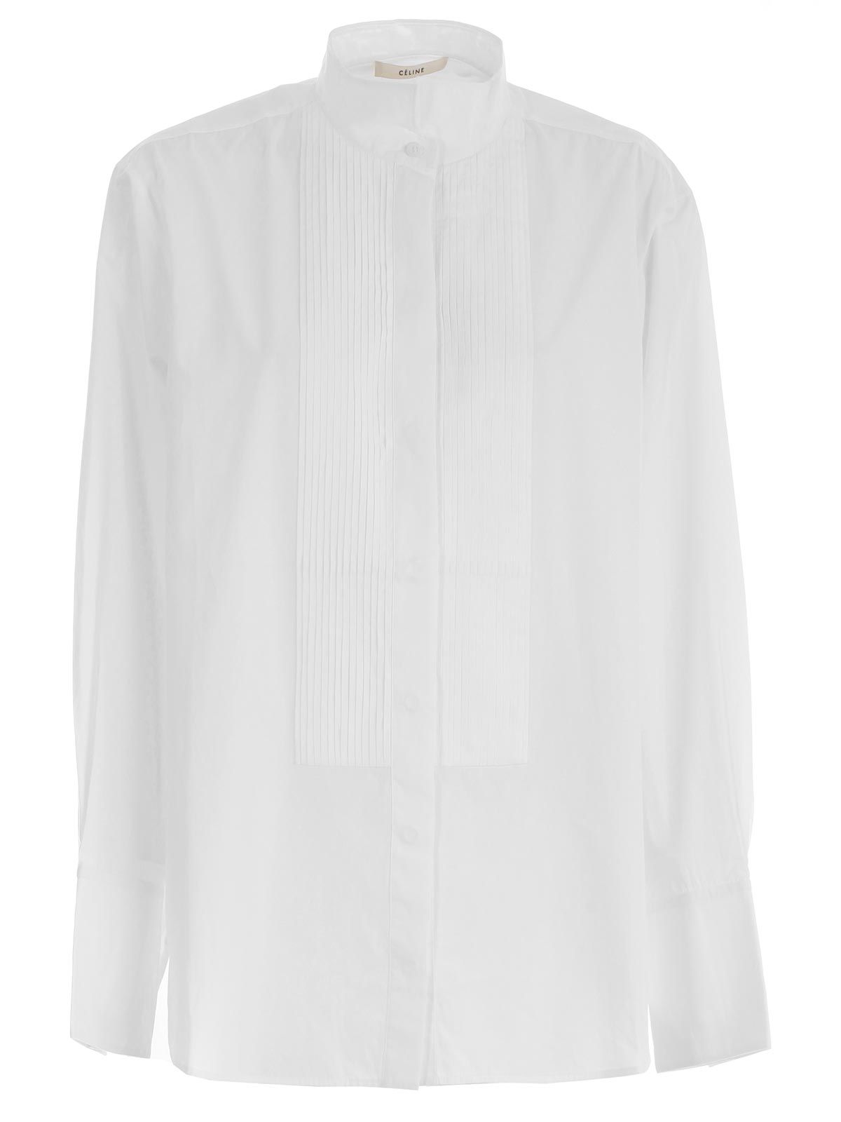 Celine - Celine Shirt - White, Women's Shirts | Italist