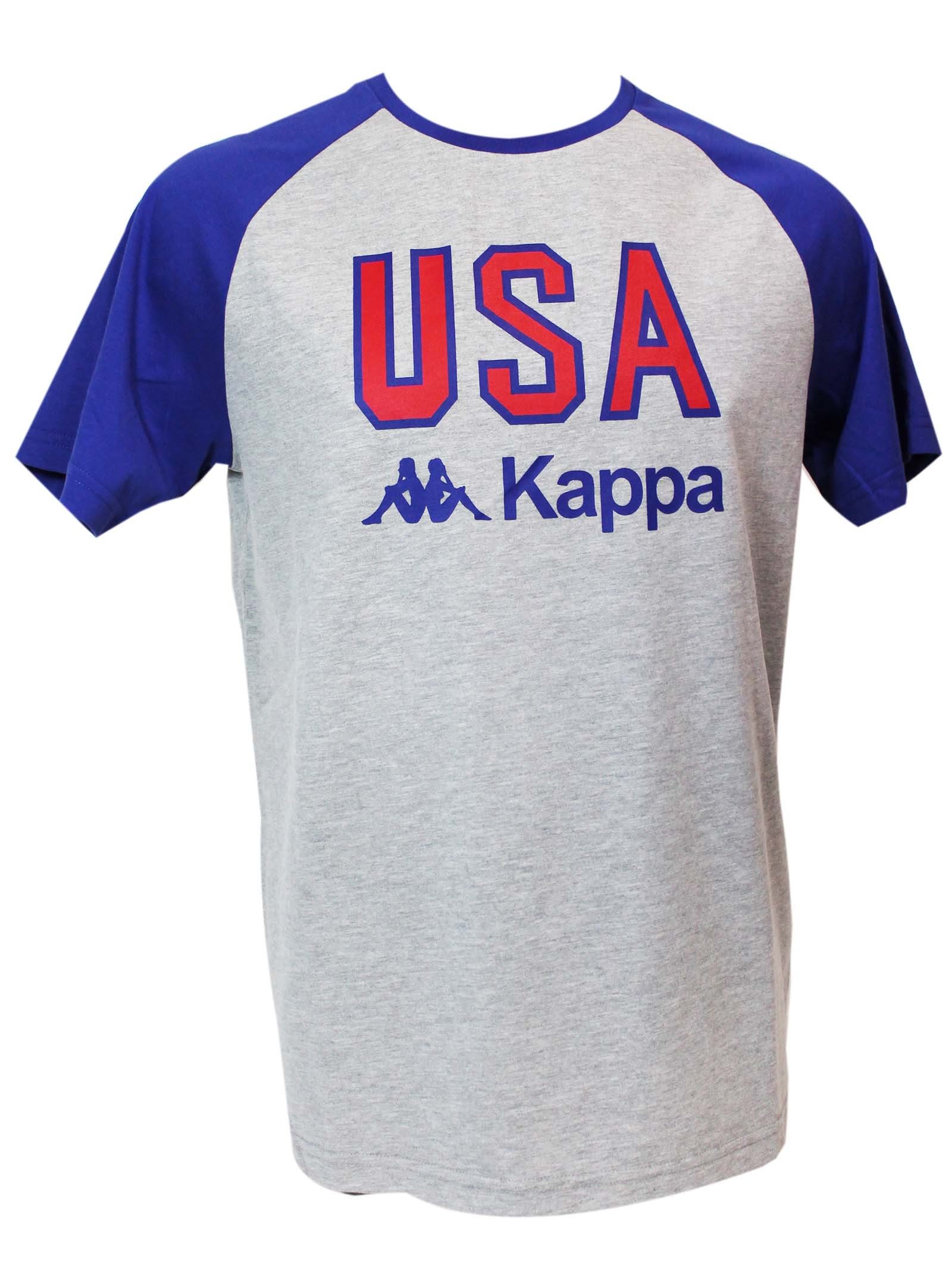 Kappa t shirt grey united kingdom