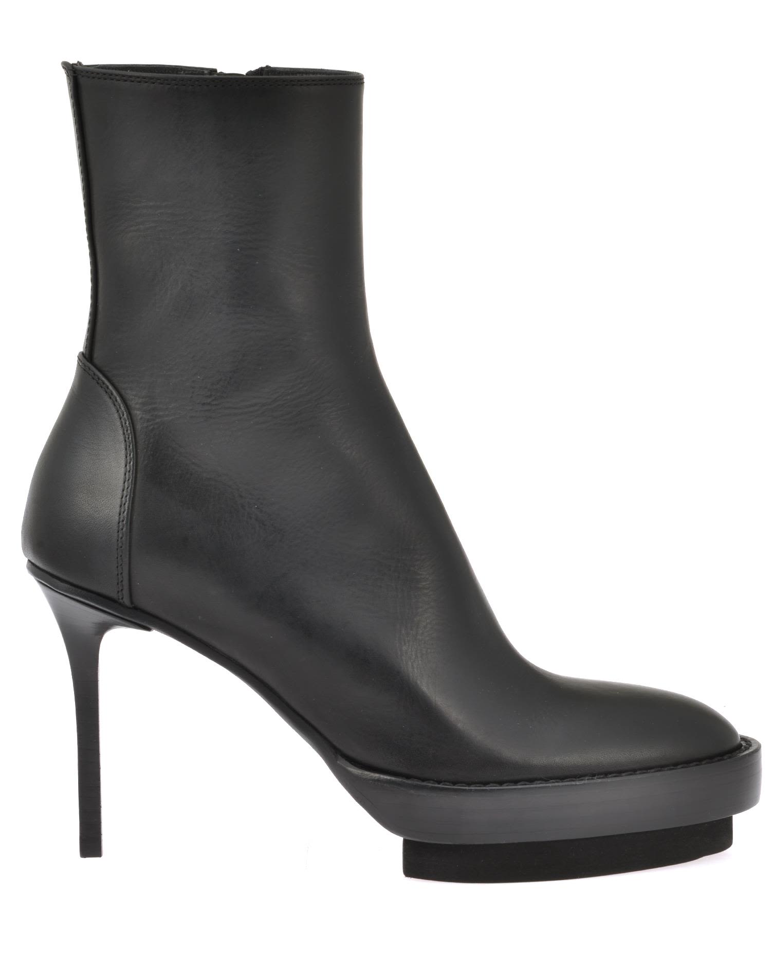ann demeulemeester platform boots