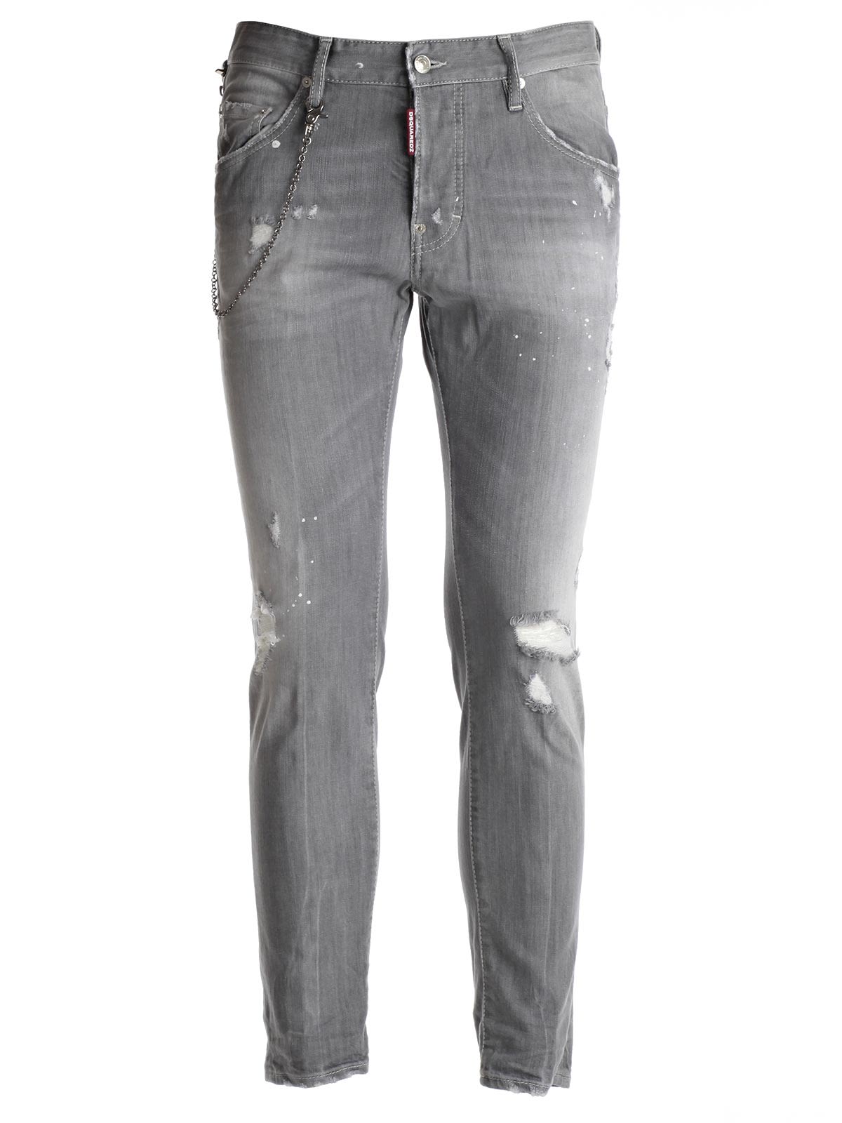 Dsquared2 - Dsquared2 Jeans - Light Grey, Men's Jeans | Italist