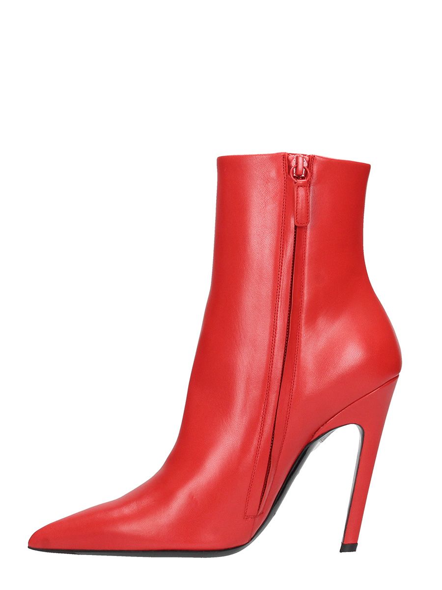 Balenciaga - Balenciaga Knife Bootie - red, Women's Boots | Italist